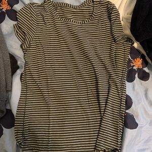 Lululemon short sleeve stripes